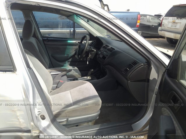 1HGES16344L004128 - 2004 HONDA CIVIC DX VP Gümüş foto 5