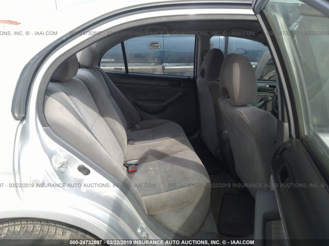 1HGES16344L004128 - 2004 HONDA CIVIC DX VP Gümüş foto 8