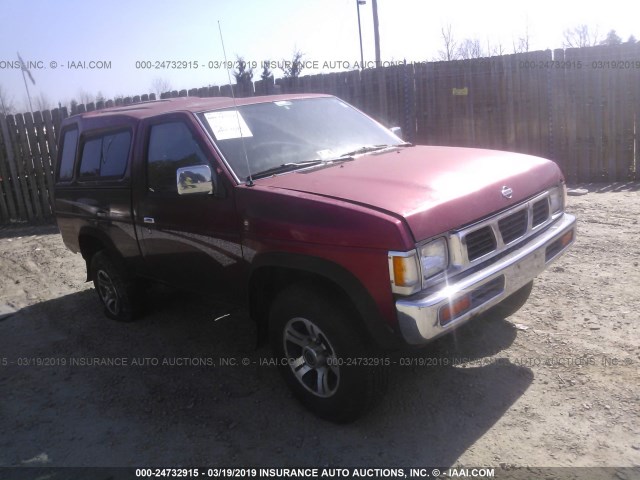 1N6SD11Y4VC335448 - 1997 NISSAN TRUCK XE RED photo 1