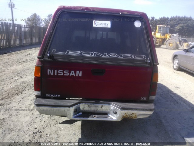 1N6SD11Y4VC335448 - 1997 NISSAN TRUCK XE RED photo 6