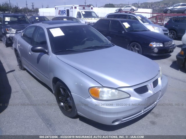 1G2NF52F13C191552 - 2003 PONTIAC GRAND AM SE1 SILVER photo 1