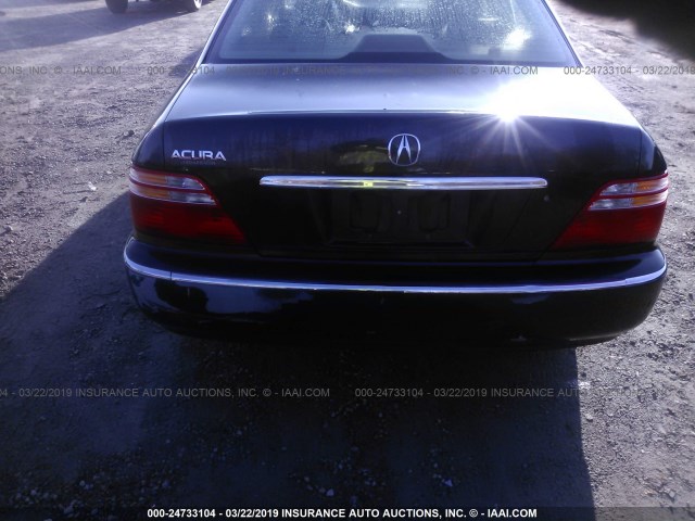 JH4KA96502C000934 - 2002 ACURA 3.5RL BLACK photo 6