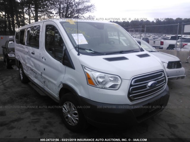 1FBZX2ZM4FKA39034 - 2015 FORD TRANSIT T-350 WHITE photo 1