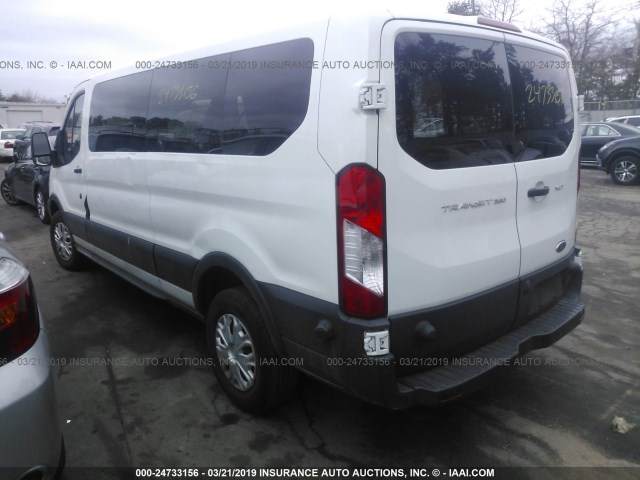 1FBZX2ZM4FKA39034 - 2015 FORD TRANSIT T-350 WHITE photo 3