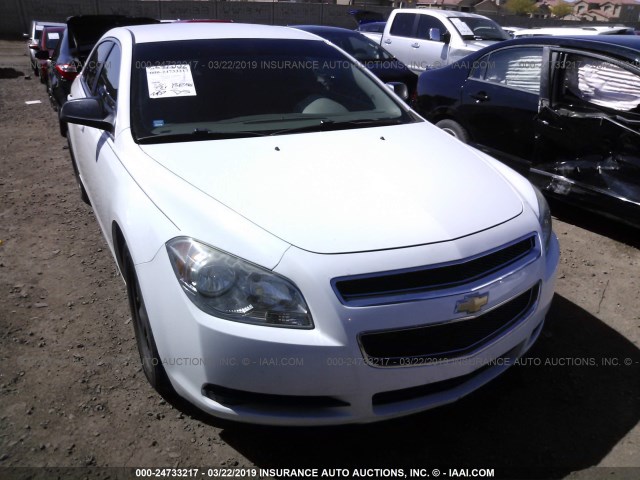 1G1ZB5E05CF218064 - 2012 CHEVROLET MALIBU LS WHITE photo 6