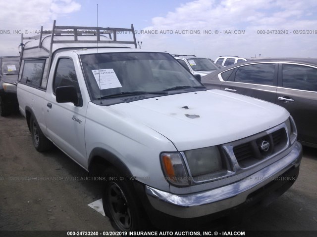 1N6DD21S3YC404998 - 2000 NISSAN FRONTIER XE WHITE photo 1