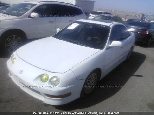 JH4DB7552WS001879 - 1998 ACURA INTEGRA LS WHITE photo 2