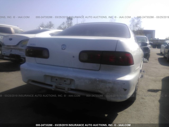 JH4DB7552WS001879 - 1998 ACURA INTEGRA LS WHITE photo 6