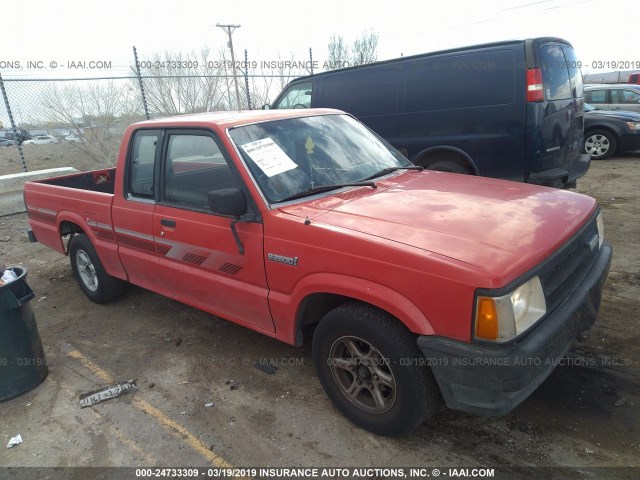 JM2UF3142L0886082 - 1990 MAZDA B2600 CAB PLUS RED photo 1