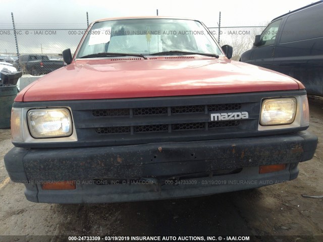 JM2UF3142L0886082 - 1990 MAZDA B2600 CAB PLUS RED photo 6