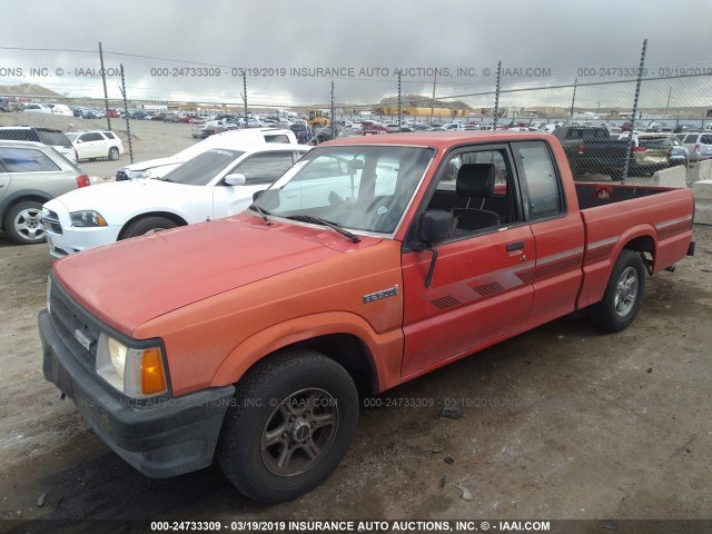 JM2UF3142L0886082 - 1990 MAZDA B2600 CAB PLUS RED photo 7