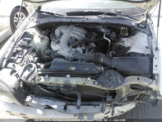 1LNHM86S73Y664330 - 2003 LINCOLN LS WHITE photo 10