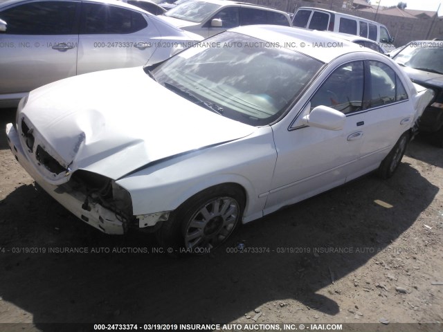 1LNHM86S73Y664330 - 2003 LINCOLN LS WHITE photo 2