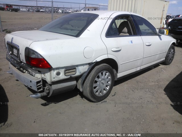 1LNHM86S73Y664330 - 2003 LINCOLN LS WHITE photo 4