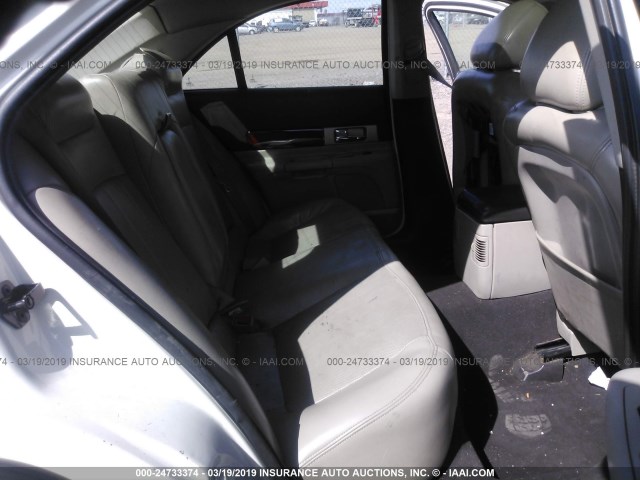 1LNHM86S73Y664330 - 2003 LINCOLN LS WHITE photo 8