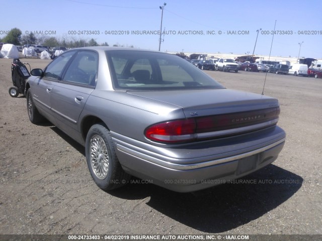 2C3HD56F8VH667311 - 1997 CHRYSLER CONCORDE LX/LXI GRAY photo 3