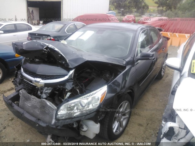 1G11C5SL5FF146604 - 2015 CHEVROLET MALIBU 1LT 灰色 照片 2