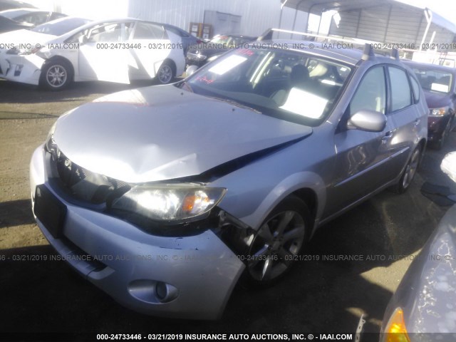 JF1GH6D60BH825362 - 2011 SUBARU IMPREZA OUTBACK SPORT SILVER photo 2