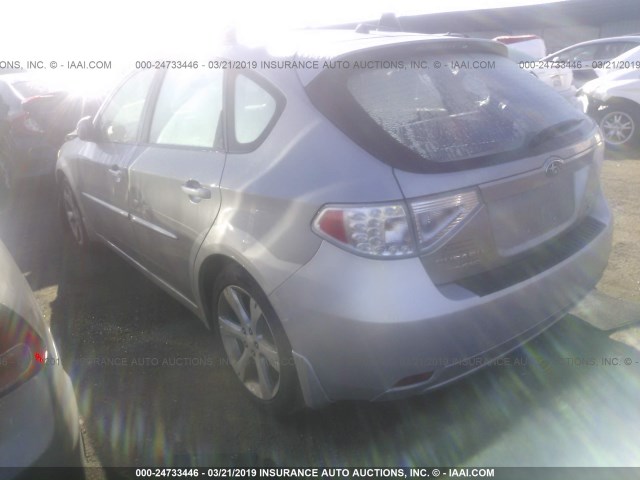 JF1GH6D60BH825362 - 2011 SUBARU IMPREZA OUTBACK SPORT SILVER photo 3