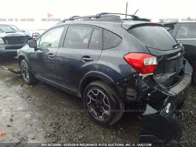 JF2GPACCXE8275231 - 2014 SUBARU XV CROSSTREK 2.0 PREMIUM GRAY photo 3