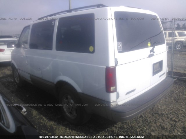 1GNDM19X25B129842 - 2005 CHEVROLET ASTRO WHITE photo 3