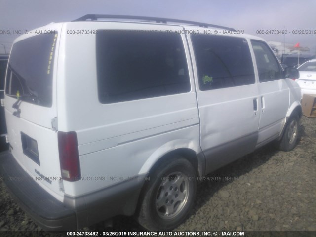 1GNDM19X25B129842 - 2005 CHEVROLET ASTRO WHITE photo 4