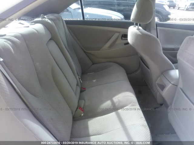 4T1BK46K58U572586 - 2008 TOYOTA CAMRY LE/XLE/SE WHITE photo 8