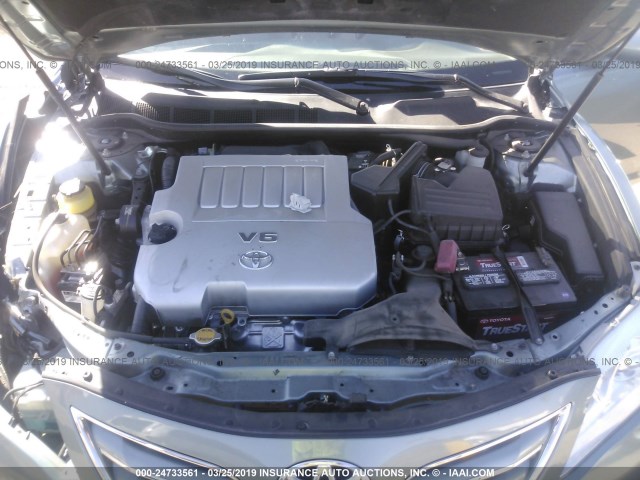 4T1BK3EK0BU620045 - 2011 TOYOTA CAMRY SE/LE/XLE BLUE photo 10