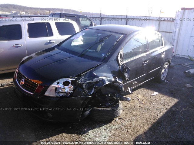 3N1AB61E39L650519 - 2009 NISSAN SENTRA 2.0/2.0S/2.0SL BLACK photo 2