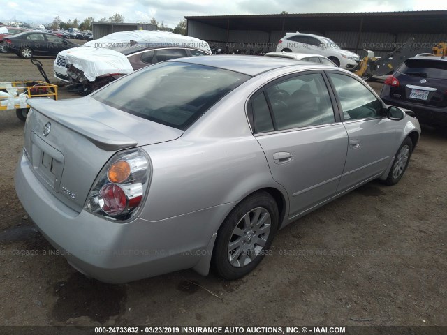 1N4AL11E44C182825 - 2004 NISSAN ALTIMA S/SL SILVER photo 4