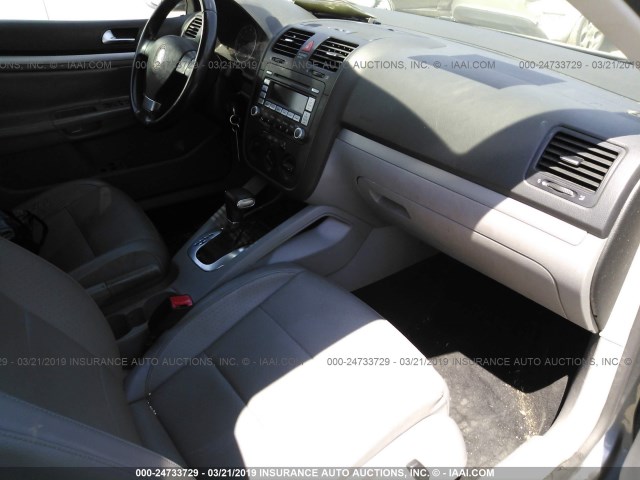 3VWRM71K59M169426 - 2009 VOLKSWAGEN JETTA SE/SEL GRAY photo 5