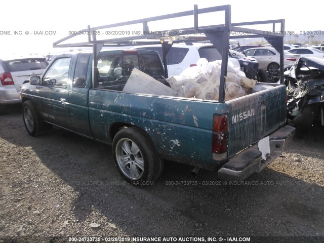 1N6HD16SXSC457452 - 1995 NISSAN TRUCK KING CAB SE/KING CAB XE GREEN photo 3