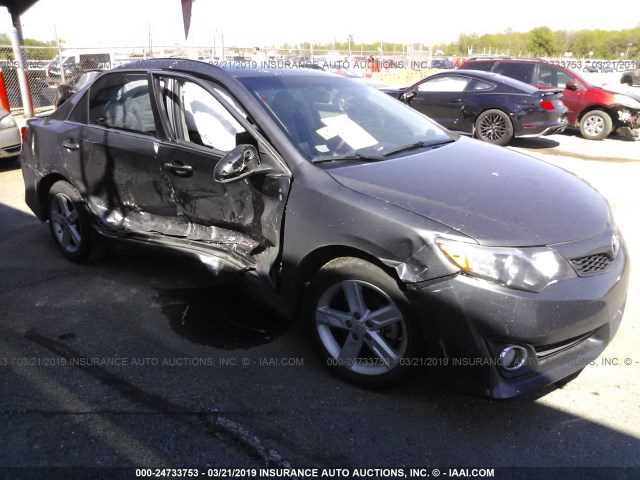 4T1BF1FK3EU399729 - 2014 TOYOTA CAMRY L/SE/LE/XLE 灰色 照片 6