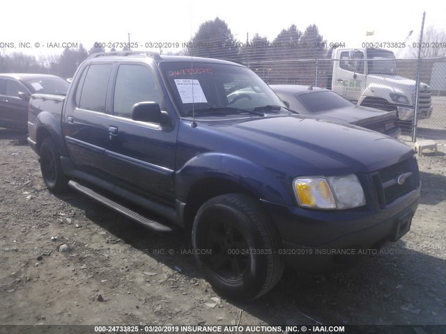 1FMZU77K35UB14145 - 2005 FORD EXPLORER SPORT TR  BLUE photo 1