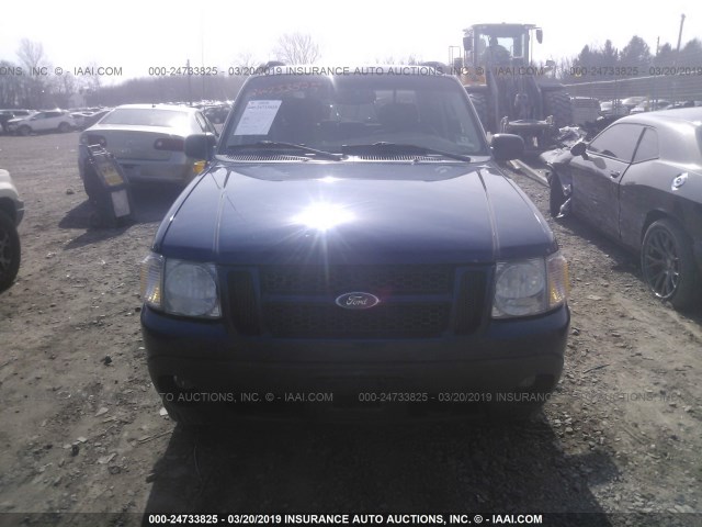 1FMZU77K35UB14145 - 2005 FORD EXPLORER SPORT TR  BLUE photo 6