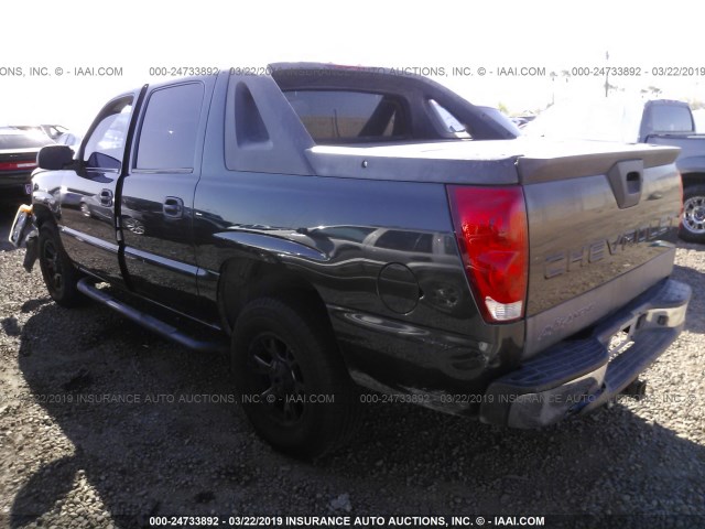 3GNEC12T84G173588 - 2004 CHEVROLET AVALANCHE C1500 GRAY photo 3