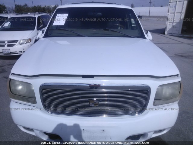 1GYEK13R1XR409950 - 1999 CADILLAC ESCALADE WHITE photo 6