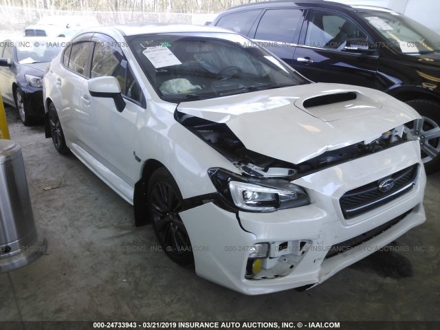 JF1VA1J65F8813863 - 2015 SUBARU WRX LIMITED WHITE photo 1