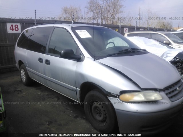 2C4GJ24G2YR778347 - 2000 CHRYSLER GRAND VOYAGER  SILVER photo 1