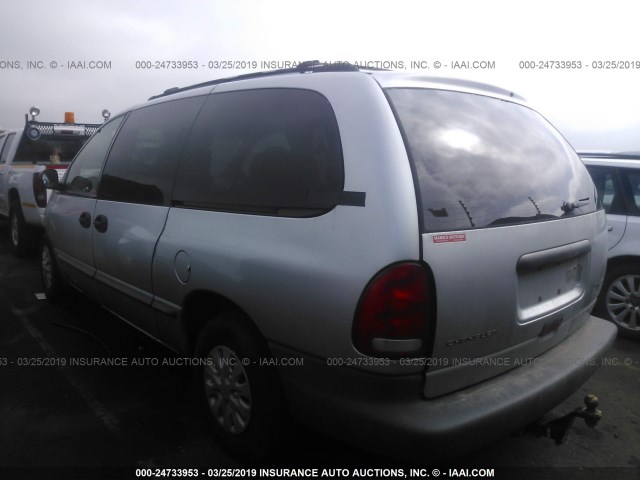 2C4GJ24G2YR778347 - 2000 CHRYSLER GRAND VOYAGER  SILVER photo 3