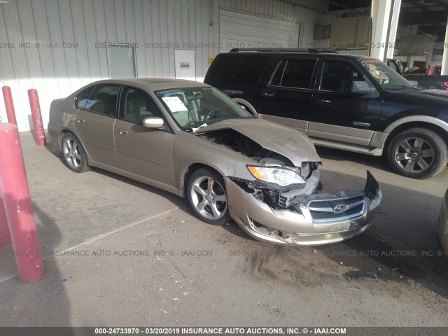 4S3BL616087203561 - 2008 SUBARU LEGACY 2.5I GOLD photo 1