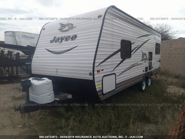 1UJBJ0BL0G17Z0532 - 2016 JAYCO JAY FLIGHT  WHITE photo 2