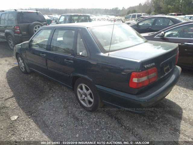 YV1LS56D5X3573476 - 1999 VOLVO S70 GLT GREEN photo 3