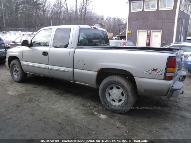 1GTEK19T46Z294350 - 2006 GMC NEW SIERRA K1500 BEIGE photo 3