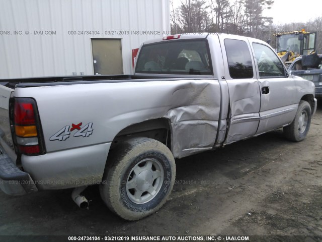 1GTEK19T46Z294350 - 2006 GMC NEW SIERRA K1500 BEIGE photo 4