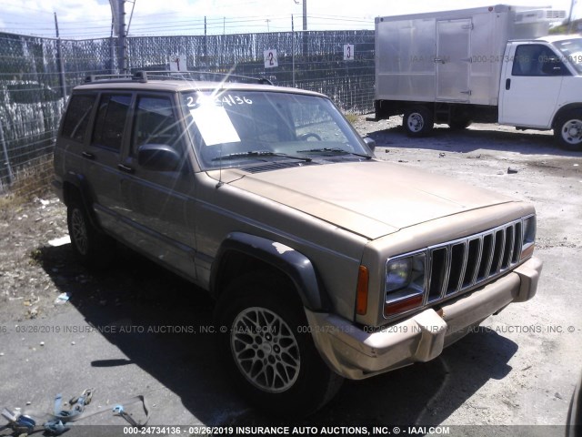 1J4FT78S0XL533632 - 1999 JEEP CHEROKEE LIMITED GOLD photo 1