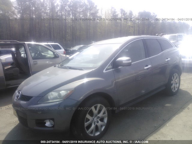 JM3ER29L090218089 - 2009 MAZDA CX-7 GRAY photo 2