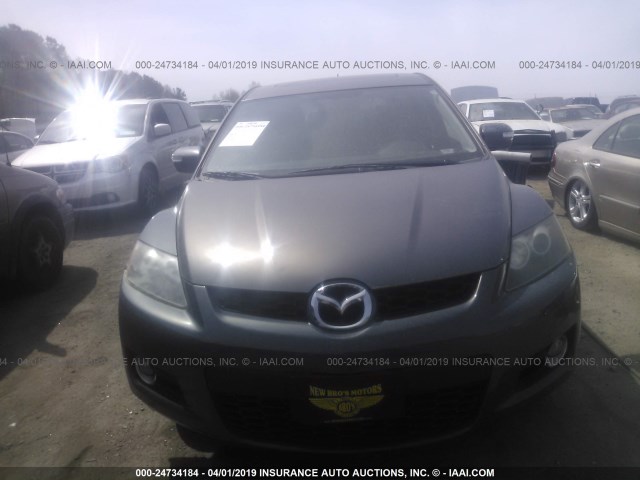 JM3ER29L090218089 - 2009 MAZDA CX-7 GRAY photo 6