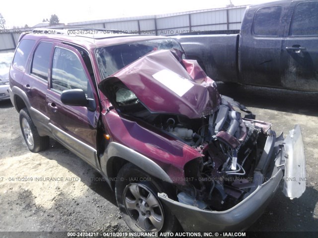 4F2CZ94183KM21032 - 2003 MAZDA TRIBUTE LX MAROON photo 1