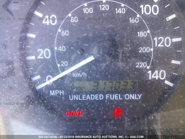 JT2BG22K6V0047595 - 1997 TOYOTA CAMRY LE/XLE 棕色 照片 7